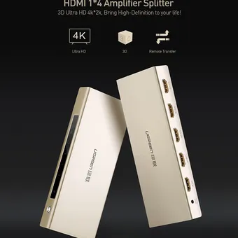 Bộ chia HDMI 1 ra 4 hỗ trợ 4K@30Hz Ugreen 40277