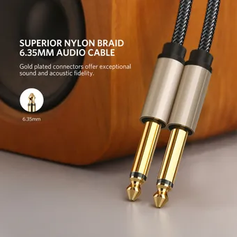 Cáp âm thanh 6.5mm dài 5M Ugreen 40813