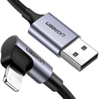 Cáp sạc Iphone bẻ góc 90 độ dài 1m Ugreen 60521