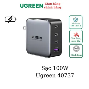 Bộ sạc UGREEN 100W USB C Ugreen 40737