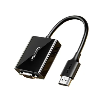 Cáp chuyển HDMI to VGA hỗ trợ nguồn Ugreen 90813