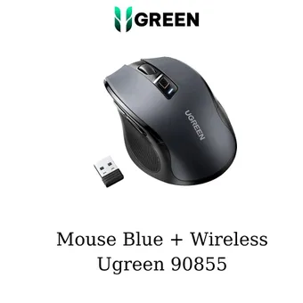 Chuột không dây Bluetooth 5.0 và Wireless 2.4G Ugreen 90855