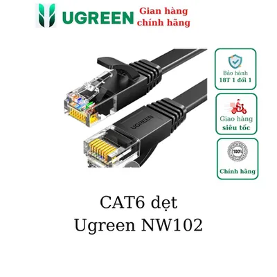 Cáp mạng CAT6 dài 30M đúc sẵn Ugreen 50182