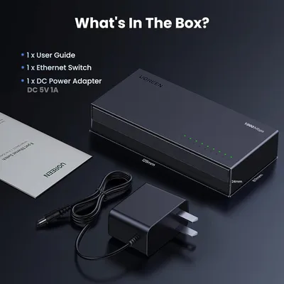 Bộ chia mạng gigabit 8 cổng Ugreen 35499EU CM834