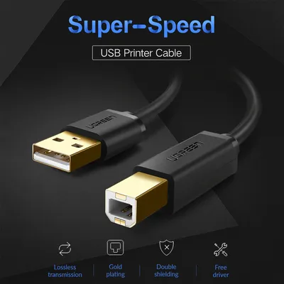 Cáp máy in USB 2.0 1m Ugreen 20846