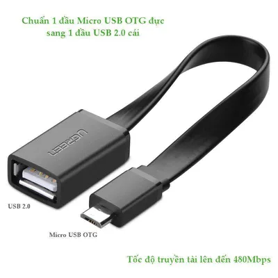 Cáp Micro USB OTG Ugreen 10821