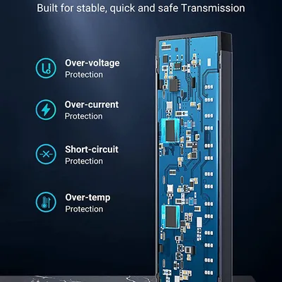 Bộ HUB chia 7 cổng USB 3.0 có công tắc Ugreen 90305