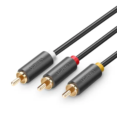 Cáp âm thanh RCA 3-3 dài 3m Ugreen 10526