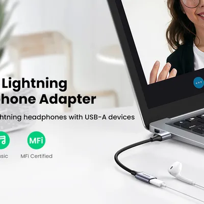 Cáp chuyển USB to Lightning Audio Ugreen 20479