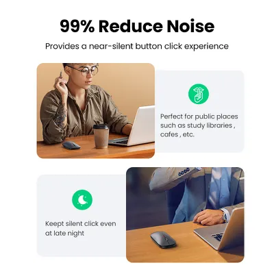 Chuột không dây 2.4G Ugreen 90675 MU001