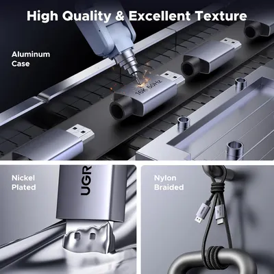 Cáp Displayport 2.1 hỗ trợ 16K dài 1M Ugreen 55567 DP131