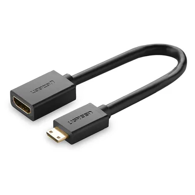 Cáp chuyển Mini HDMI to HDMI Female 20cm Ugreen 20137