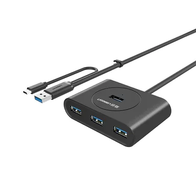 Bộ chia USB 3.0 4 cổng hỗ trợ OTG Ugreen 20292