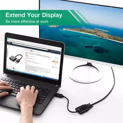 Cáp chuyển Displayport to VGA Ugreen 20415