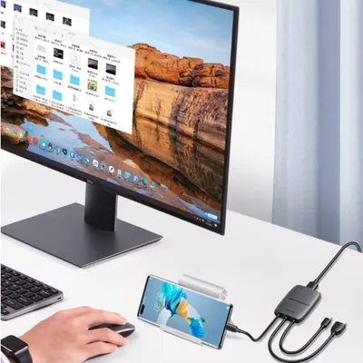 Bộ chuyển Type C + Mini Displayport + HDMI sang HDMI Ugreen 20484