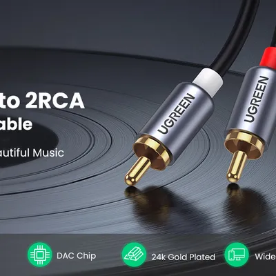 Cáp chuyển Type C sang RCA dài 1.5m Ugreen 20193