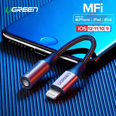 Cáp chuyển Lightning sang 3.5mm Ugreen 30756