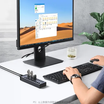 Bộ HUB chia 7 cổng USB 3.0 có công tắc Ugreen 30778