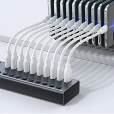 Bộ HUB chia 7 cổng USB 3.0 có công tắc Ugreen 30778