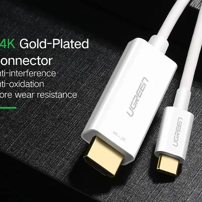 Cáp chuyển USB Type C to HDMI hỗ trợ 4K  Ugreen 30841