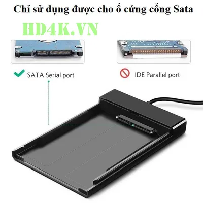Hộp đựng ổ cứng 2.5 inch USB 3.0 Ugreen 30847