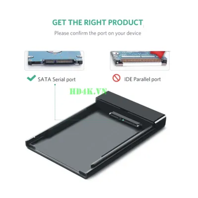 Hộp đựng ổ cứng 2.5 inch USB 3.0 Ugreen 30848