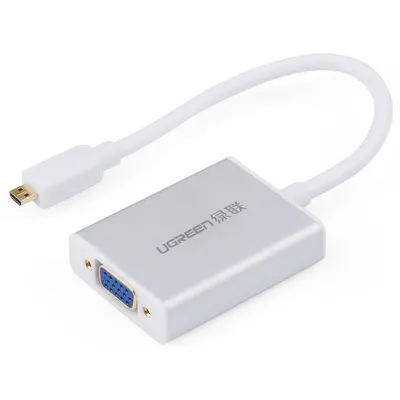 Cáp chuyển Micro HDMI to VGA+Audio Ugreen 40222