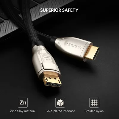 Cáp chuyển Displayport to HDMI dài 2m Ugreen 40434