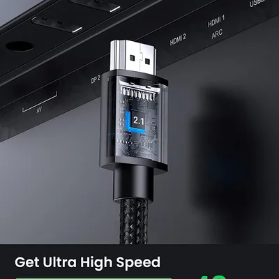 Cáp HDMI 2.1 nối dài - dài 1m hỗ trợ 8k Ugreen 40447
