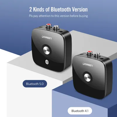 Bộ thu Bluetooth 5.1 cho loa + amly hỗ trợ cổng 3.5mm + RCA Ugreen 40759