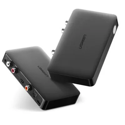 Bộ thu Bluetooth 4.2 cho loa amly hỗ trợ cổng 3.5mm + RCA + Optical Ugreen 40856