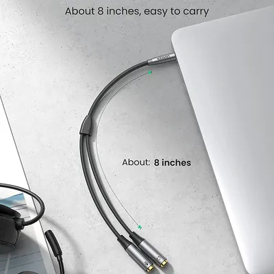 Cáp âm thanh chia mic và audio Ugreen 50254