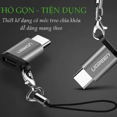 Đầu chuyển USB Type C to Micro USB có hỗ trợ OTG Ugreen 50551