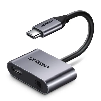 Cáp chuyển USB Type C sang Type C + Audio Ugreen 50596