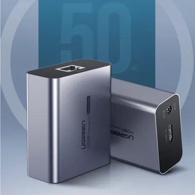 Bộ chuyển HDMI qua Cáp Mạng 50M Hỗ Trợ FullHD Ugreen 50739