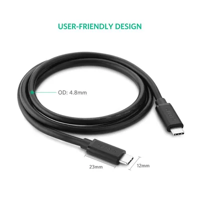 Cáp sạc USB Type C 3A dài 1.5m Ugreen 50998