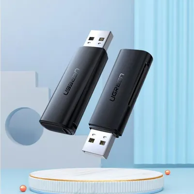 Đầu đọc thẻ nhớ SD/TF chuẩn USB 2.0 Ugreen 60721