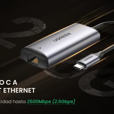 Cáp chuyển Type C sang LAN 2.5Gbps Ugreen 70446