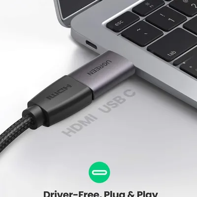 Cáp chuyển USB Type C sang HDMI 4k@60Hz Ugreen 70450