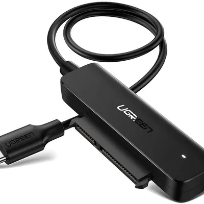 Cáp chuyển Type C to SATA ổ cứng 2.5 inch dài 50cm Ugreen 70610
