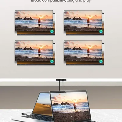 Bộ Gộp HDMI 2 vào 4 ra chuẩn 2.0 4K@60Hz Ugreen 70690