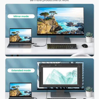 Cáp chuyển Displayport to HDMI hỗ trợ 4K@60 Ugreen 70694