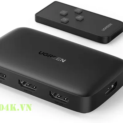 Bộ gộp HDMI 3 ra 1 hỗ trợ 4K  Ugreen 80125