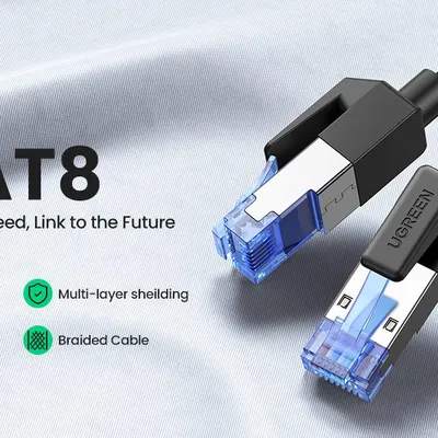 Cáp mạng CAT 8 dài 20M Ugreen 30800