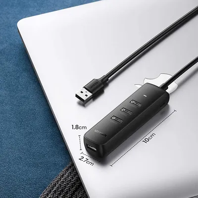 Bộ chia USB 3.0 4 cổng dài 1M Ugreen 80657