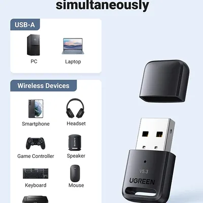Bluetooth 5.3 USB Adapter Ugreen 90225
