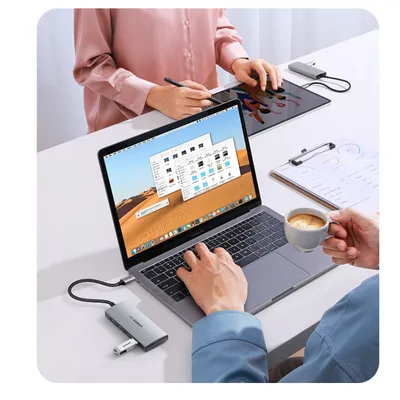 Bộ chia Type C 2 cổng USB 3.0 + 2 cổng Type C Ugreen 30758