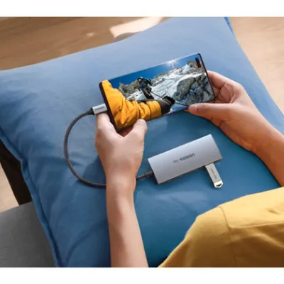 Bộ chia Type C 2 cổng USB 3.0 + 2 cổng Type C Ugreen 30758