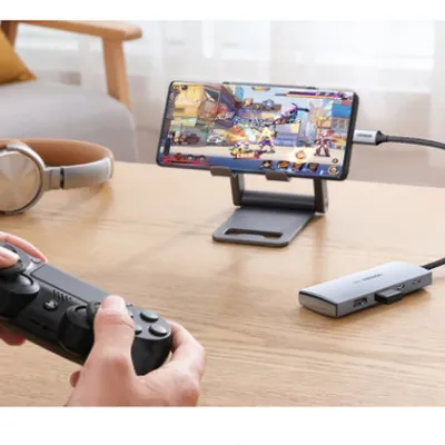 Bộ chia Type C 2 cổng USB 3.0 + 2 cổng Type C Ugreen 30758