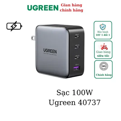 Bộ sạc UGREEN 100W USB C Ugreen 40737